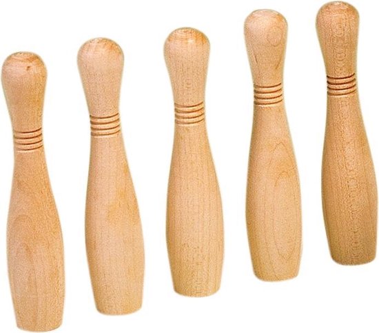 Buffalo biljartkegels hout zonder koning 10.5cm van Buffalo