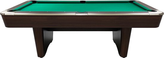 Buffalo Dominator II pooltafel 9ft bruin van Merkloos