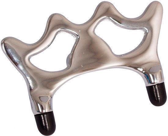 Buffalo Keu steun brug Chroom met noppen van Buffalo