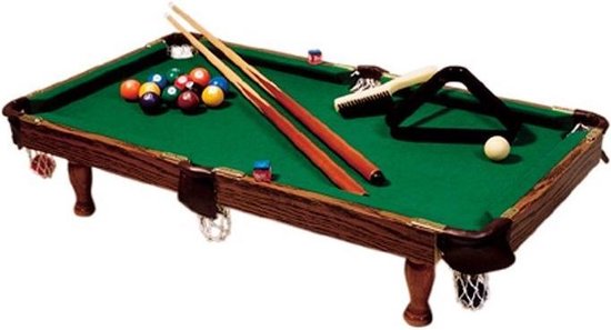 Buffalo mini pooltafel Explorer De Luxe van Merkloos