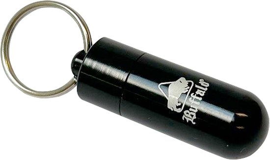 Buffalo pomerans tip prikker sleutelhanger zwart van Buffalo