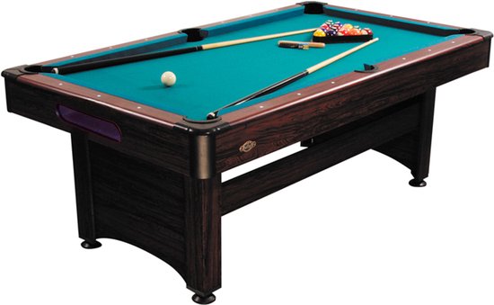 Buffalo pooltafel Rosewood MDF 7 ft van Merkloos