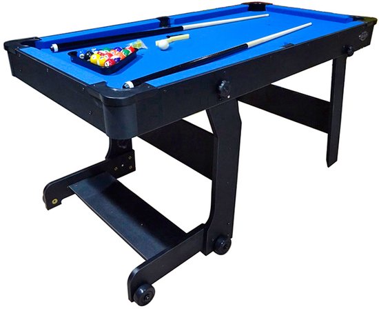 Buffalo Rookie II 5ft opklapbare pooltafel van Merkloos