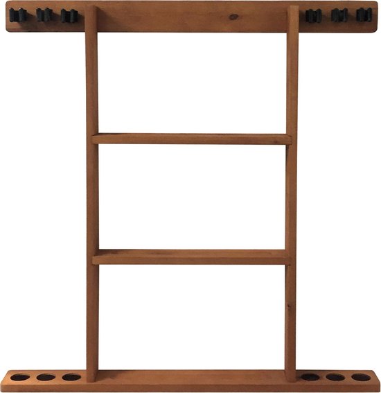 Buffalo wand keurek 6 keuen lichtbruin. van Merkloos