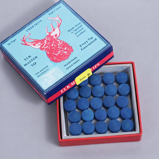 BukkitBow - Set van 50 Professionele Pomeransen - Biljart - Pool - Snooker - 10mm Keu Tip - Biljart Accessoires van Merkloos