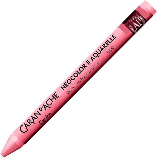 Caran d'Ache : Neocolor II: Waterkleur Crayon : Roze