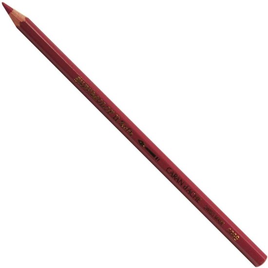 Caran D'Ache water color Supracolor pencils - sorted Burgundy Red