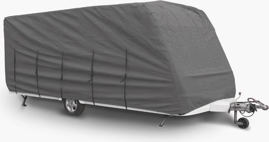 Caravanhoes - A-kwaliteit - 4,00-4,30m x 2,35 x 2,20 - Grijs van ProPlus