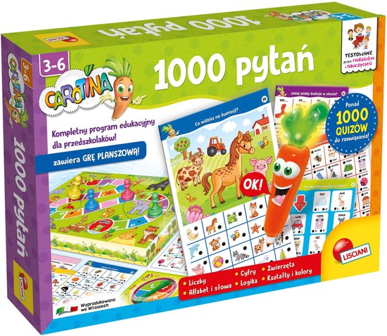 Carotina - Set van 10 educatieve spellen voor jongste kinderen