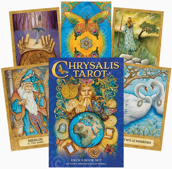 Chrysalis Tarot Deck & Book Set