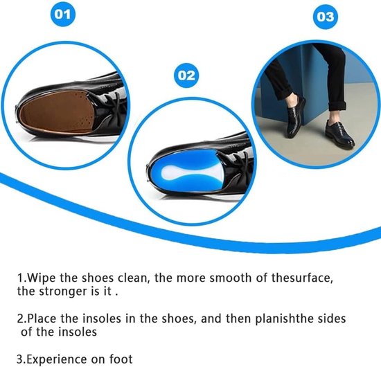 Comfortabele Gel Heel Pads - 2 Paar Zachte Hielkussens voor Hielspoor, Voetpijn en Plantar Fasciitis