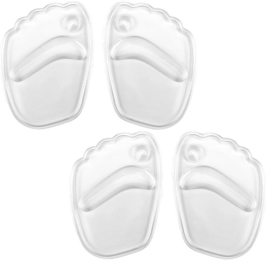 Comfortabele gelkussen inlegzolen voor damesschoenen, antislip halve zool voor hoge hakken en sandalen, ideaal voor extra steun en demping