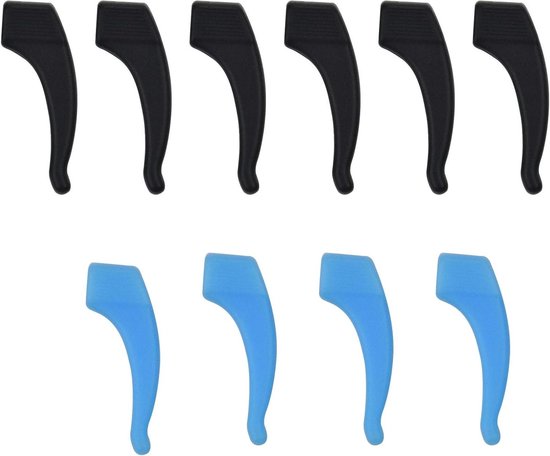 Comfortabele Silicone Oordopjes voor Brillen - Antislip Oogglazen Steunen, Zacht en Duurzaam, Ideaal voor Zonnebrillen en Optische Brillen