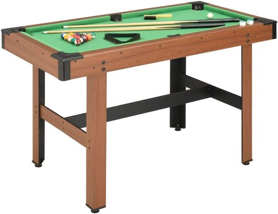 Compacte Mini Biljarttafel met Accessoires - Ideaal voor Thuisgebruik van Merkloos