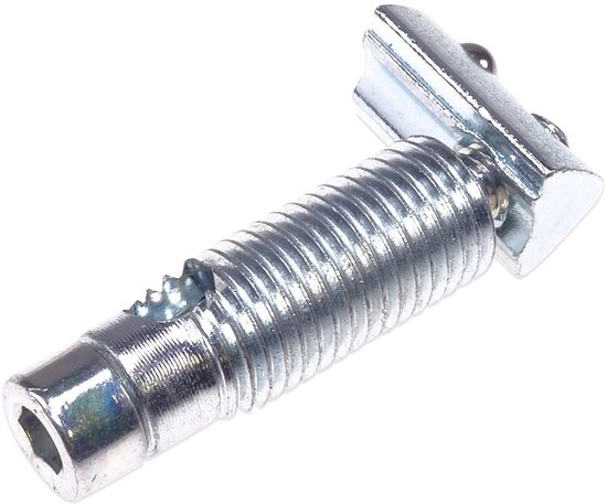 connector set - 20x stalen schroefverbinders - Geschikt voor aluminium profielen type I moer 6 - incl. M5x35 schroeven