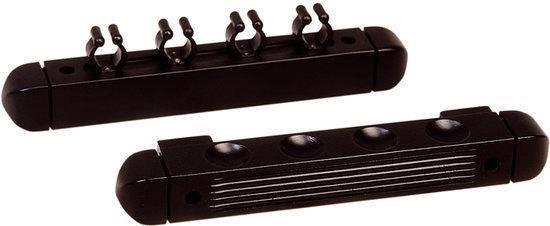 Cue rack for 4 cues Black van Peradon