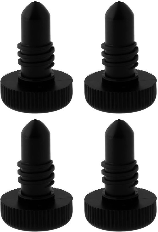 Dailygoods- Biljart Cue Bottom Cover - Compatibel met John - 4 Stuks