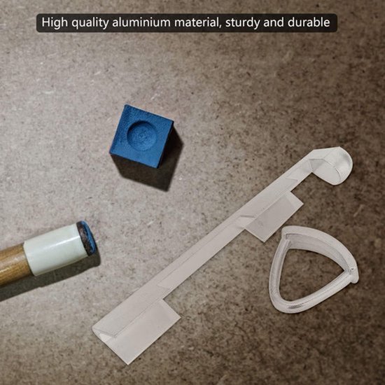 Dailygoods- Biljartkeu Klem Tool - Geschikt voor 10-12 mm - Aluminium