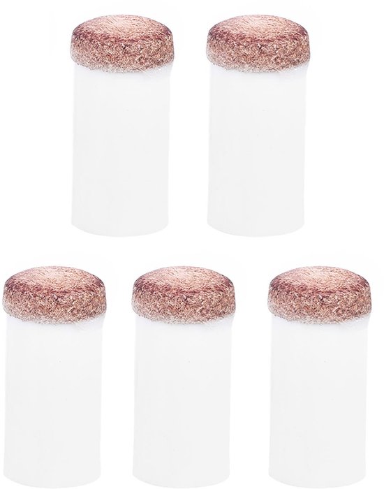 Dailygoods- Biljartkeu Vervangingsset 10 Stuks - Lederen Tips van Dailygoods