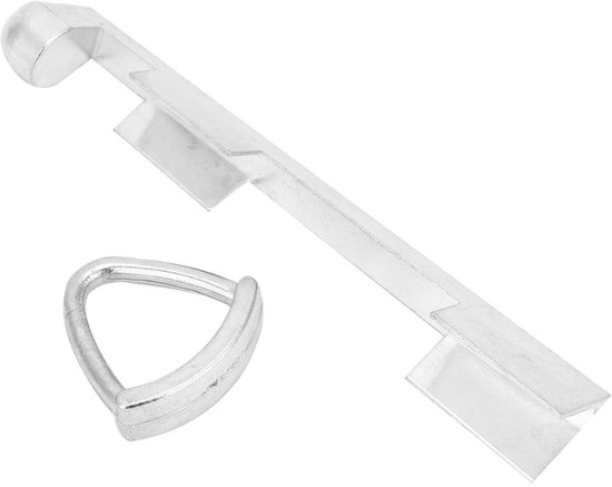 Dailygoods - Dailygoody - Biljart Pool Cue Tip Press Tool - Duurzaam Aluminium - Voor Snooker en Pool - Keu-Klemmen - Biljartkeu-Reparatie Tool - Geschikt voor 10-