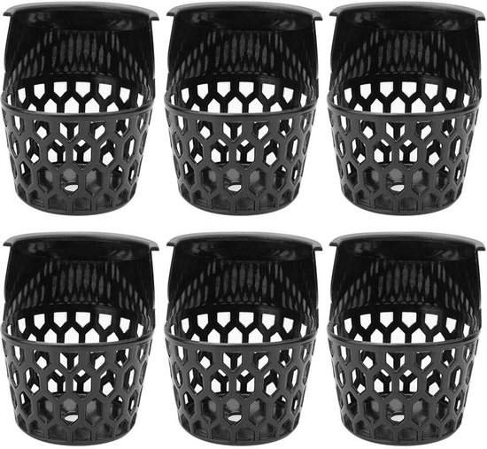 Dailygoods - Dailygoody - Biljart Zakken - Duurzaam Plastic - Ideaal voor Snooker en Pool - 6 Stuks - Geschikt voor Standaard Tafels - Handige Accessoires