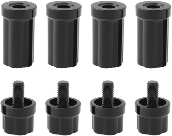 Dailygoody - Pool Cue Joint Protectors - Beschermcovers voor Poolstokken - Geschikt voor 5/16 x 18 Poolstokken - Duurzaam en stevig - Bescherming tege.. van Merkloos