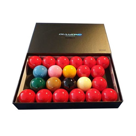 Diamond Ultra C Fenolhars Snookerballen 52,4mm - Phenolic Snooker Balls van Diamond