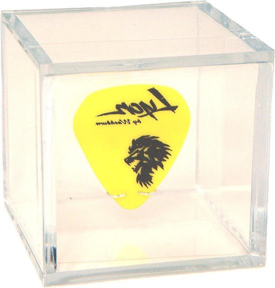 Display Box - Plectrum Houder - Verzameling Tonen - Kristalhelder Design - 5x5x5 cm - Transparant