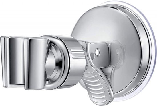 Douchebeugel met ventilatieopeningen, verstelbaar, 360° draaibaar, ontwerp uit één stuk, gekleurde galvanische coating.
