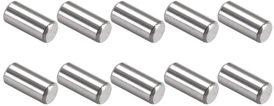 Dowel Pins 4 x 14 mm - 30 Stuks RVS Steunpinnen voor Meubelinstallatie, DIY en Industrie