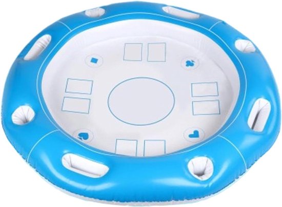 Drijvende Speeltafel - Pooltafel Vlotter - Waterpret Genieten - Duurzaam PVC Materiaal - 100x100cm - Niet gespecificeerd
