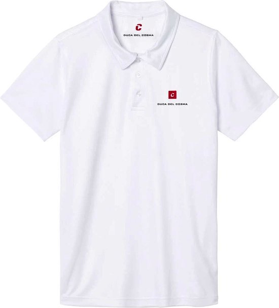 DucaDelCosma - Heren Polo - Wit - Maat XL van DucaDelCosma