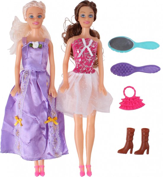 Eddy Toys Tienerpoppen Met Accessoires 28 Cm 7-delig van Eddy Toys