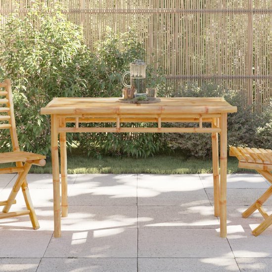 Eettafel 110x55x75 cm voor tuin