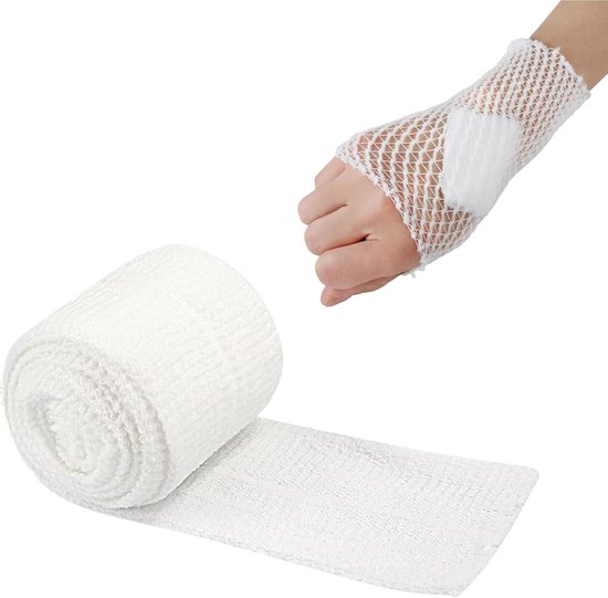 Elastiche buisverband voor de arm, ideaal voor ondersteuning, compressie en herstel