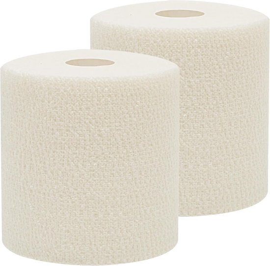 Elastische cohesieve verbanden 20m x 10cm - Ideaal voor het fixeren van lichte blessures en ondersteuning van gewrichten
