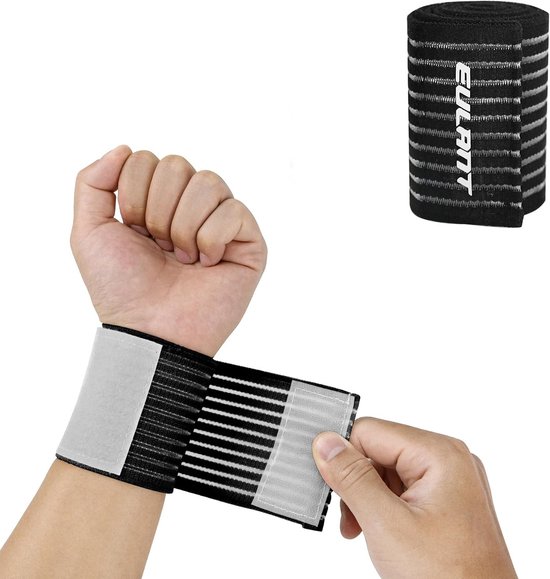Elastische Compressiebandage 40 cm, Verstelbare Hand- en Enkelsteun, Ideaal voor Kinderen en Volwassenen