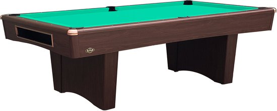 Eliminator III pooltafel Buffalo 8ft bruin van Merkloos