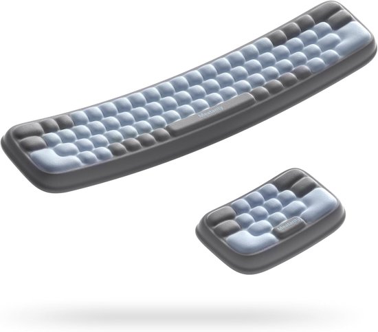 Ergonomische 3D polssteun set voor toetsenbord en muis, comfortabel en ondersteunend