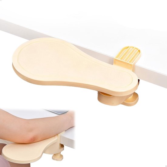 Ergonomische Armsteun voor Computergebruik met Draaibare Polssteun en Muismat - Ideaal voor Thuiswerk en Kantoor