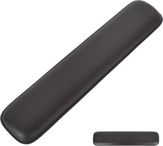 Ergonomische Polssteun van Geheugenfoam, 35 x 7.5 cm, Antislip en Ondersteuning voor PC, Computer en Laptopgebruik