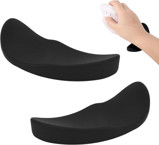 Ergonomische Polssteun voor Muis, Lichtgewicht en Glijdende Polssteun voor Laptop en Gaming, Ideaal voor Kantoor en Thuisgebruik