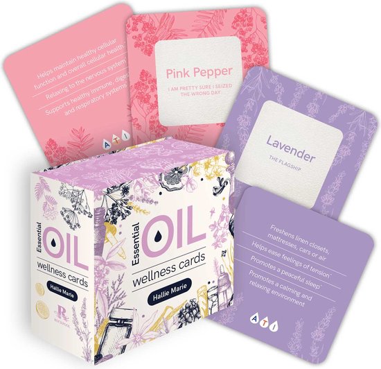 Essential Oil Wellness Cards