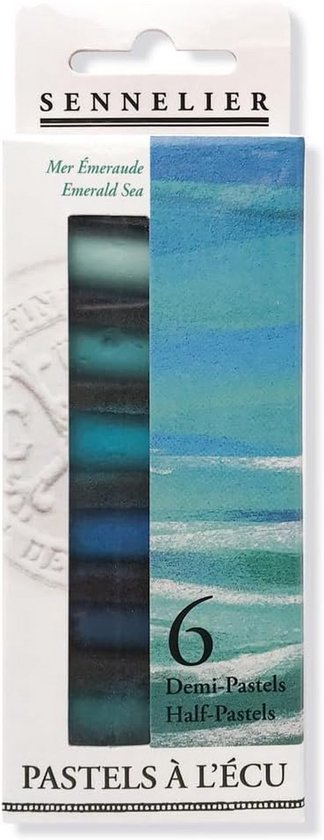 Extra Zachte Pastelkrijt Set van 6 Stuks