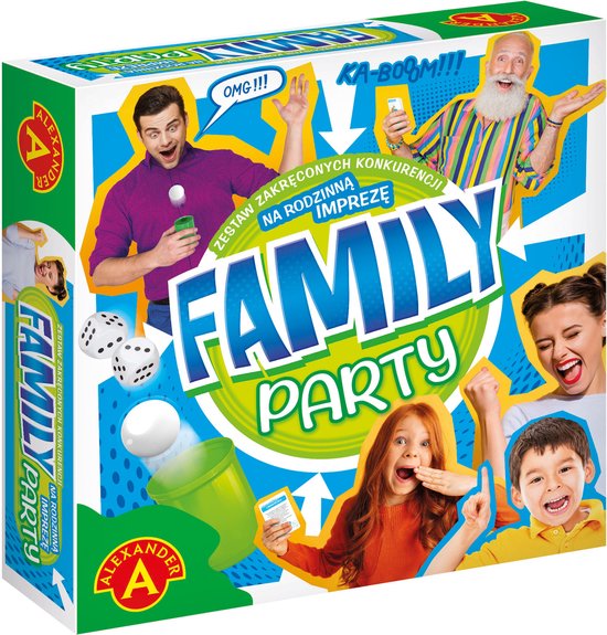 Family party Zestaw gier imprezowych
