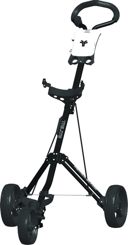 FastFold TriLite Golftrolley - Zwart van FastFold