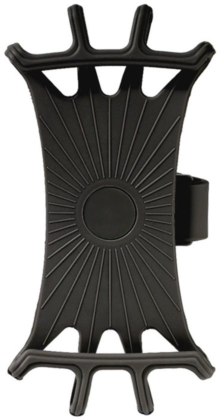 Fiets mobiele telefoon houder, 360 graden draaien, motorfiets mobiele telefoon houder, schokbestendig, afneembare houder, verstelbaar, silicone materiaal, navigatie houder rijden bevestiging
