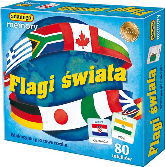 Flagi świata memory