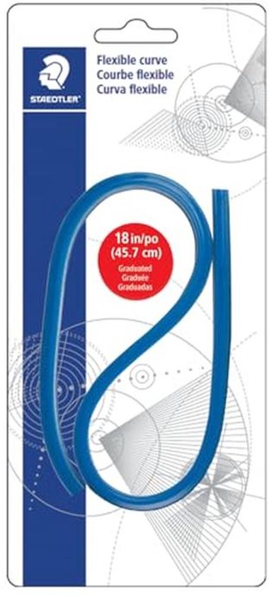 Flexibele Curve 18 inch Zwart