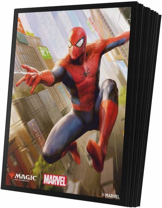 Gamegenic Magic the Gathering Spider-Man Premium Art Sleeves Forest